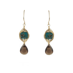 nested turquoise earrings